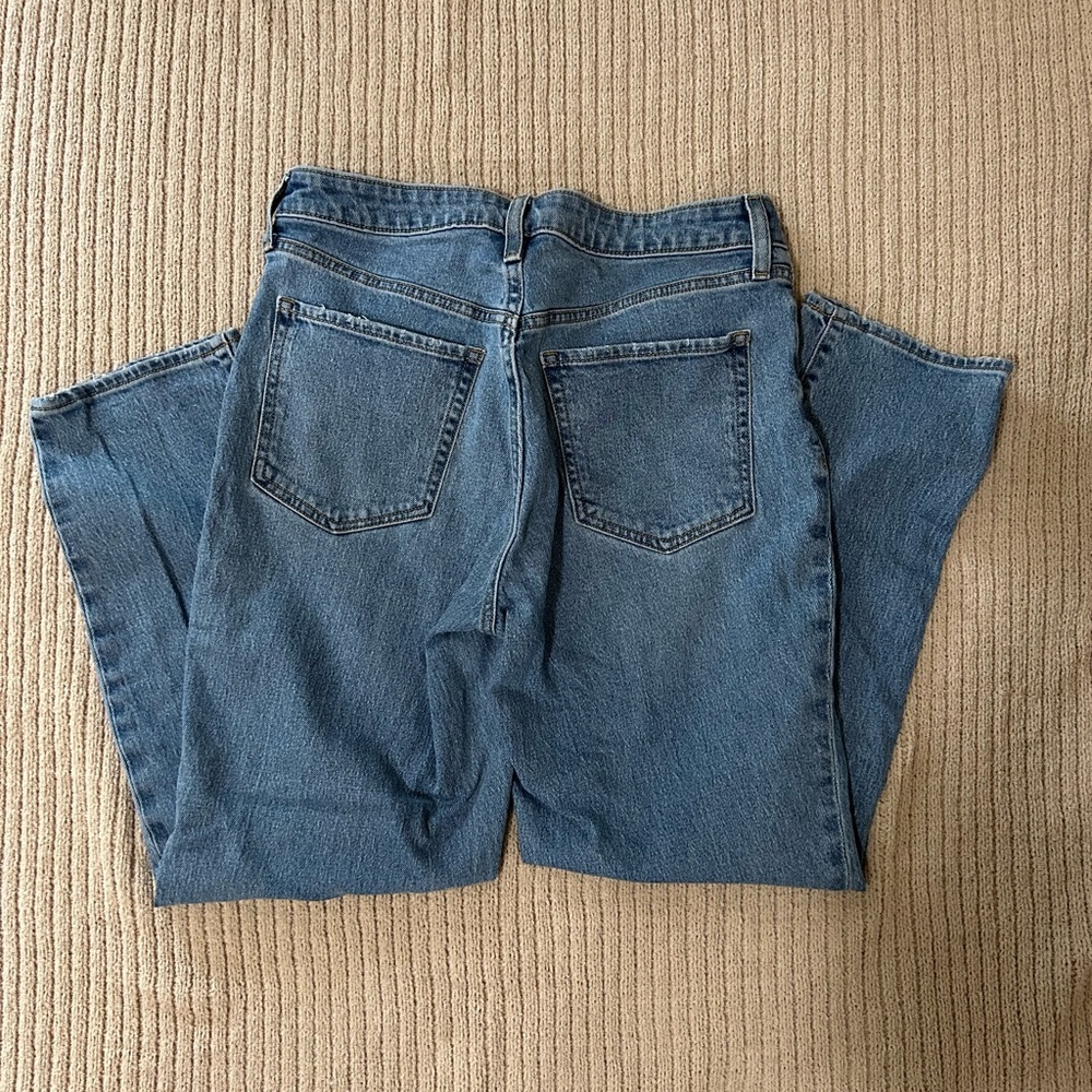 Straight Denim Jeans